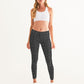 Basket Weave Overall Women's Yoga Pants