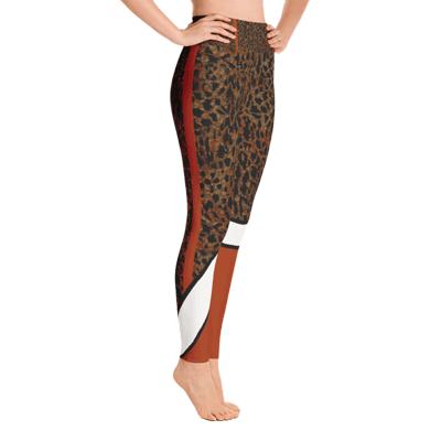 Adinkra-Leopard-Yoga-leggings-side