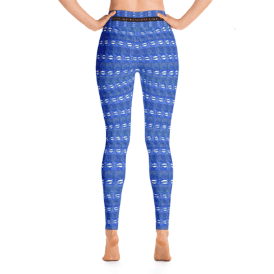 Blue-Cowrie-Yoga-leggings-back