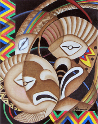 Maruvian Celebration Mask