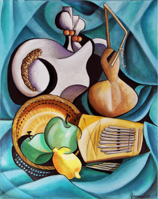 STILL LIFE WITH GOURD
