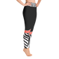 Zebra-Coral-yoga-leggings-side