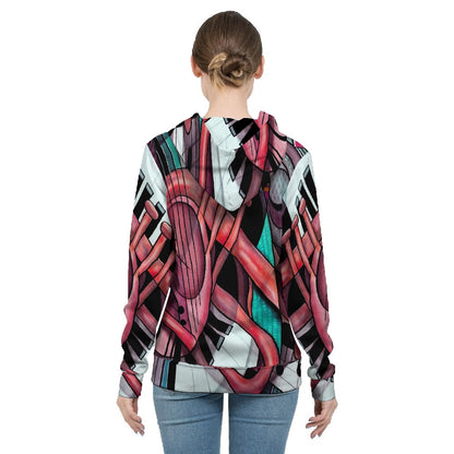 Jazzy Wine Women's Hoodie