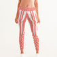 Zebra Living Coral white Women's Yoga Pants