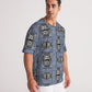 Good Fortune Blue Men's Premium Heavyweight Tee