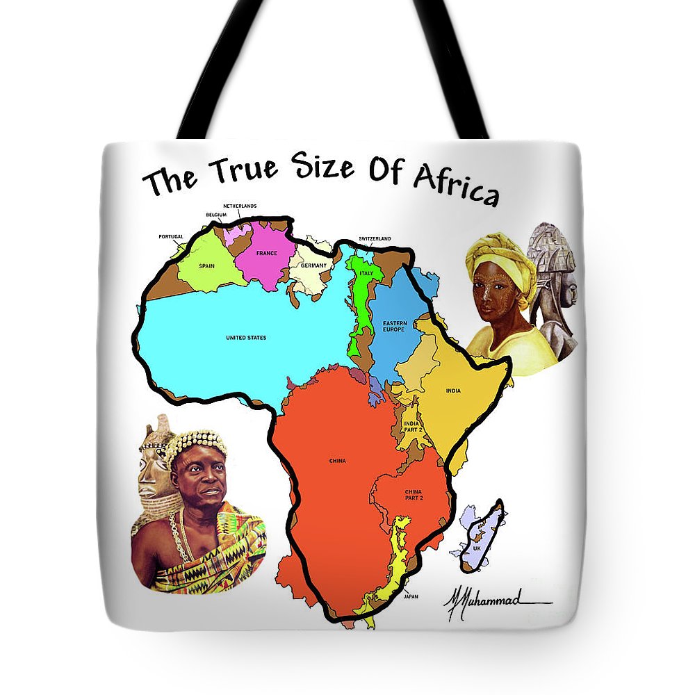Africa In Perspective - Tote Bag