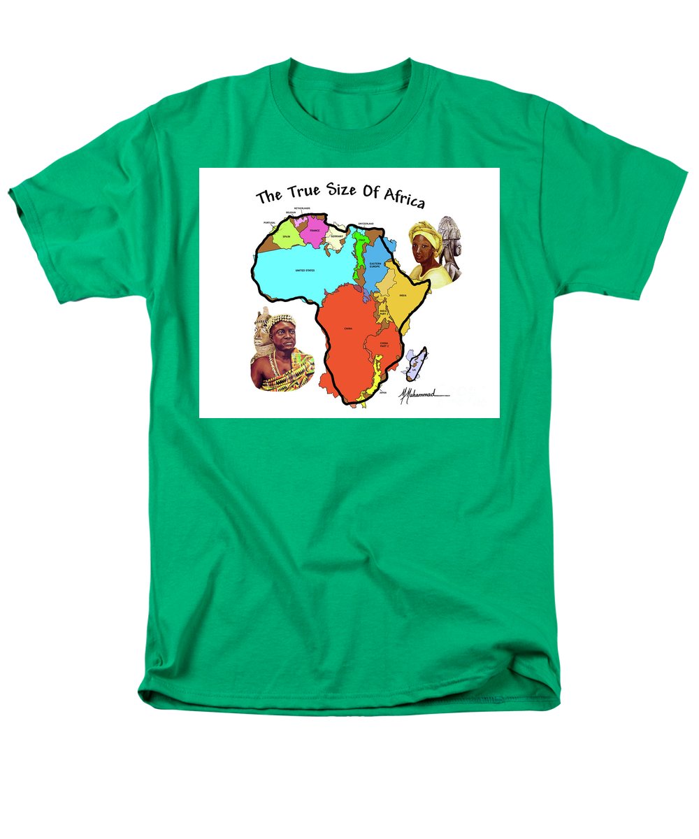 Africa In Perspective - Men's T-Shirt  (Regular Fit)