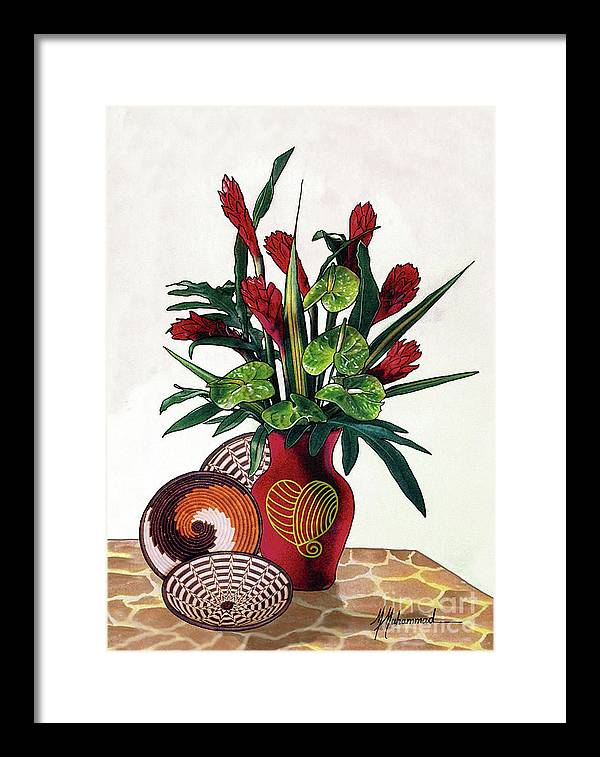 Floral Tropical - Framed Print