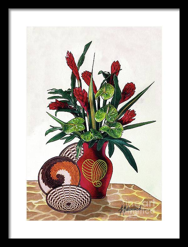 Floral Tropical - Framed Print