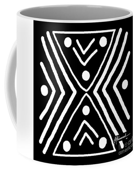 Good Fortune Black and White 2 - Mug
