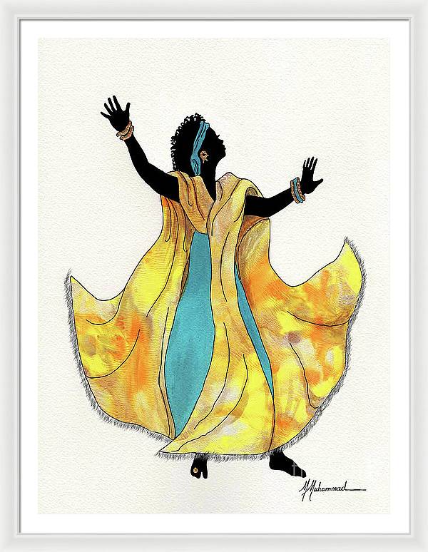 Joy Dancer - Framed Print