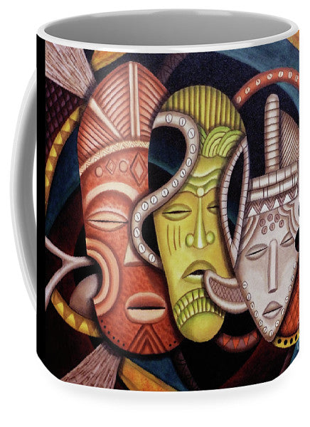 Maruvian Society Masks - Mug