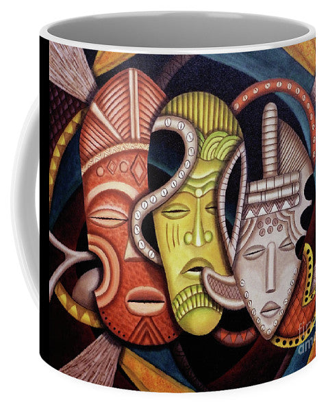 Maruvian Society Masks - Mug