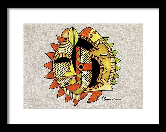 Mask 3 - Framed Print