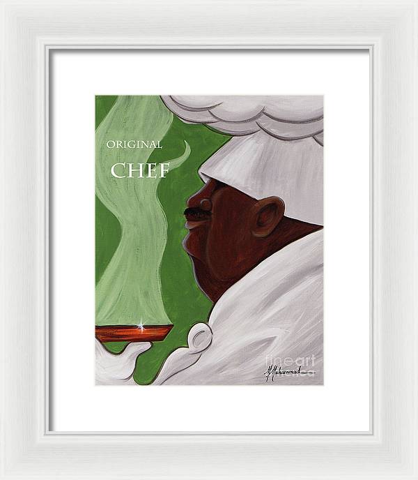Original Chef - Framed Print