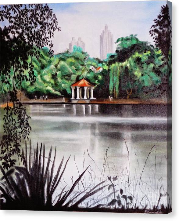 Piedmont Park View - Canvas Print