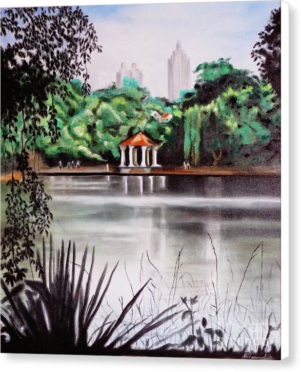 Piedmont Park View - Canvas Print