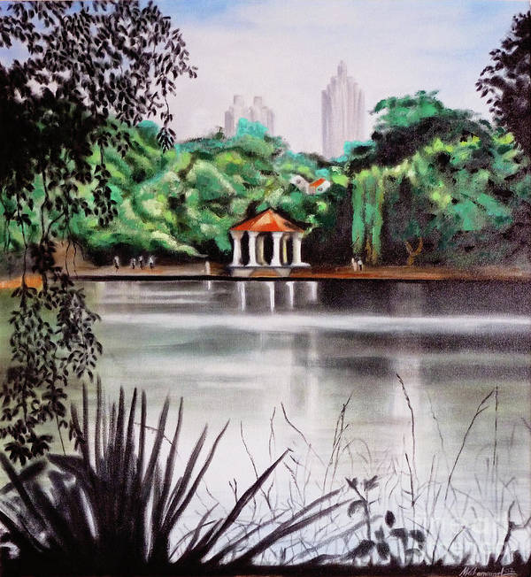 Piedmont Park View - Art Print