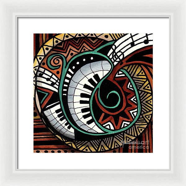 Round About - Framed Print