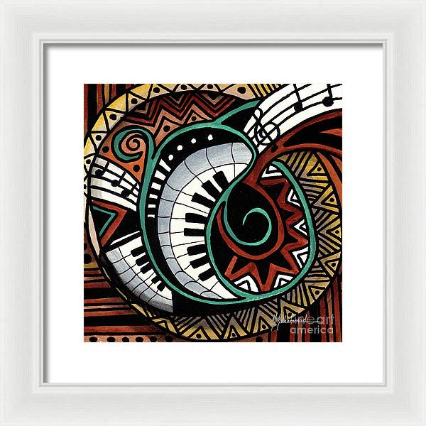 Round About - Framed Print