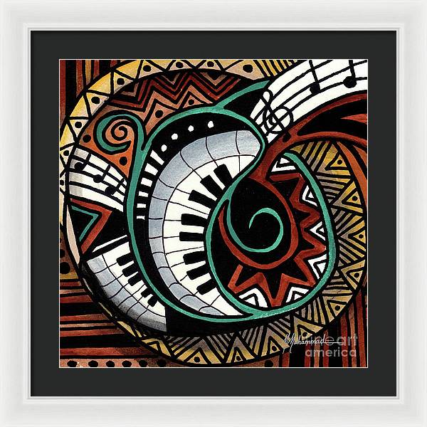 Round About - Framed Print