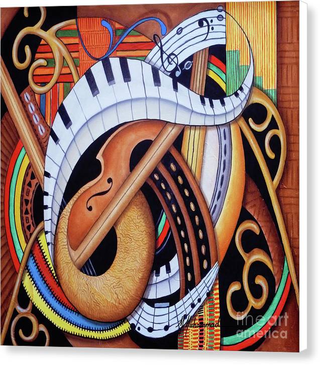 Sound of Soul Strings - Canvas Print