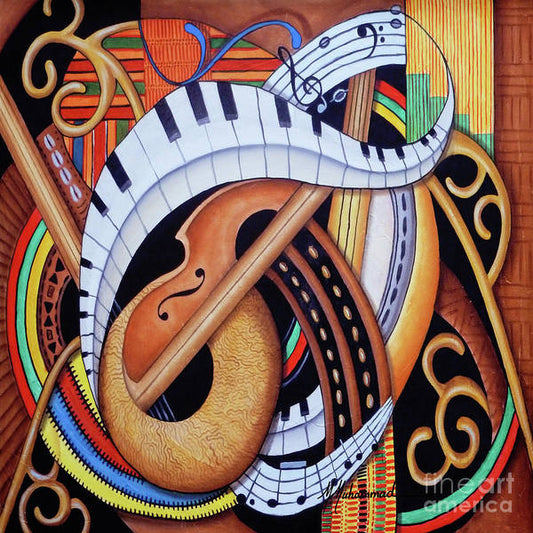 Sound of Soul Strings - Art Print