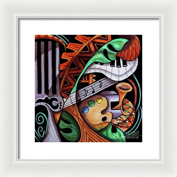 Tribute to the Arts - Framed Print