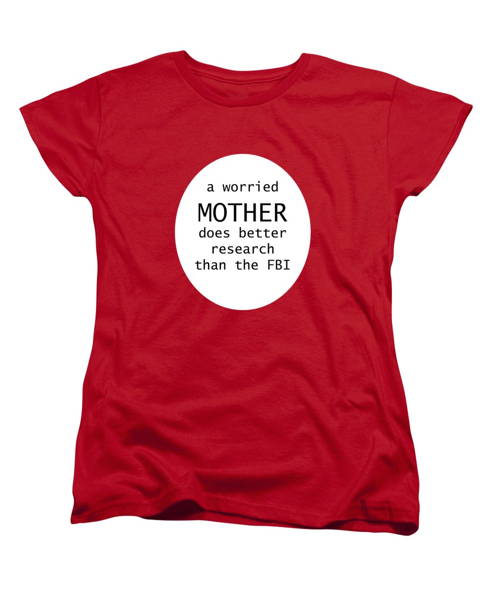 Worried Mother - Women's T-Shirt (Standard Fit)